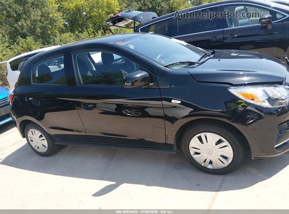 ML32AUHJ6RH029921 2024 MITSUBISHI MIRAGE Black Սալոնի հետևի տեսք