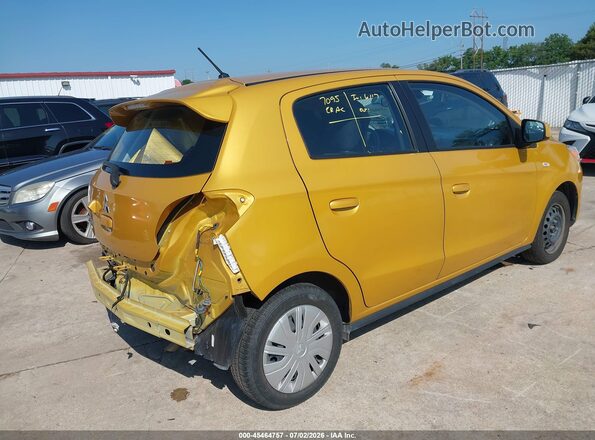 ML32AUHJ6RH030146 2024 MITSUBISHI MIRAGE Orange Հետևի աջ