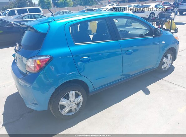 ML32AUHJ6RH038182 2024 MITSUBISHI MIRAGE Blue Trasero derecho