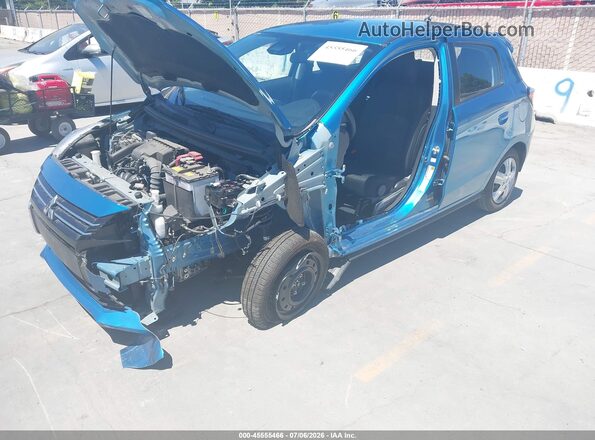 ML32AUHJ6RH038182 2024 MITSUBISHI MIRAGE Blue Vista frontal