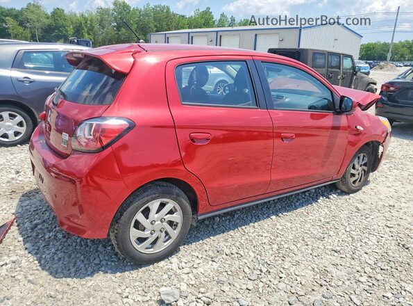 ML32AUHJ7MH000758 2021 MITSUBISHI MIRAGE Red Trasero derecho