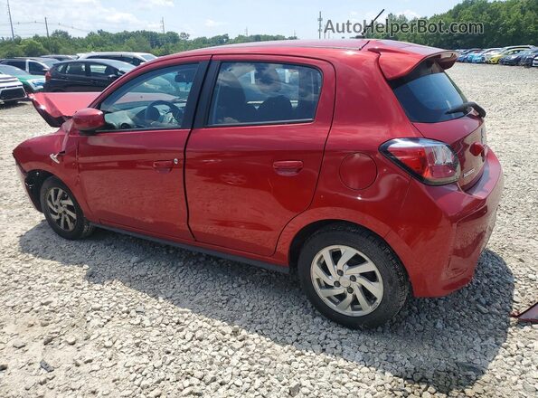 ML32AUHJ7MH000758 2021 MITSUBISHI MIRAGE Red Trasero izquierdo