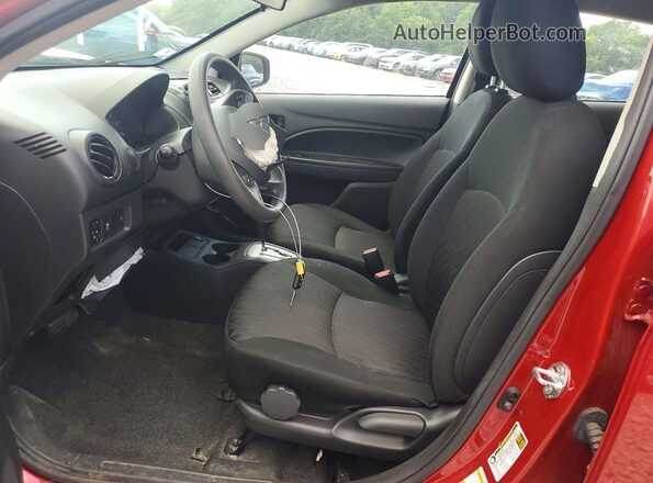 ML32AUHJ7MH000758 2021 MITSUBISHI MIRAGE Red Vista interior delantera