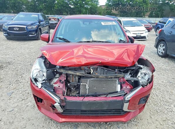 ML32AUHJ7MH000758 2021 MITSUBISHI MIRAGE Red Vista frontal