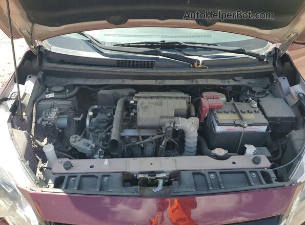 ML32AUHJ7MH007290 2021 MITSUBISHI MIRAGE Red უკანა სალონის ხედი
