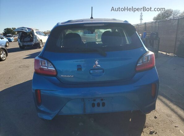 ML32AUHJ7MH008925 2021 MITSUBISHI MIRAGE Синий Вид сзади