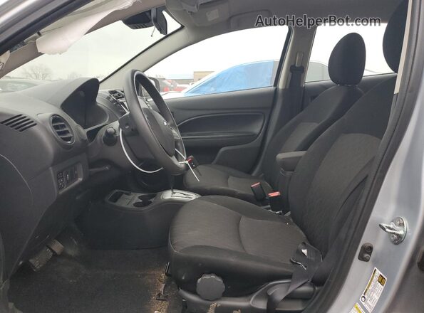 ML32AUHJ7MH013302 2021 MITSUBISHI MIRAGE Серебряный Вид салона спереди