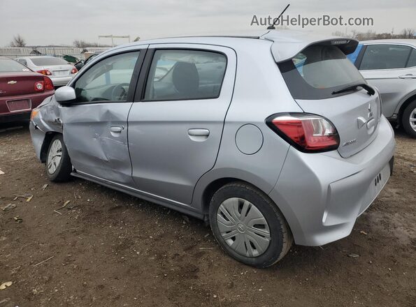 ML32AUHJ7MH013302 2021 MITSUBISHI MIRAGE Серебряный Задняя левая четверть