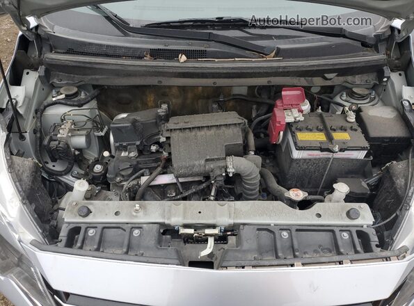 ML32AUHJ7MH013302 2021 MITSUBISHI MIRAGE Серебряный Вид задней части салона