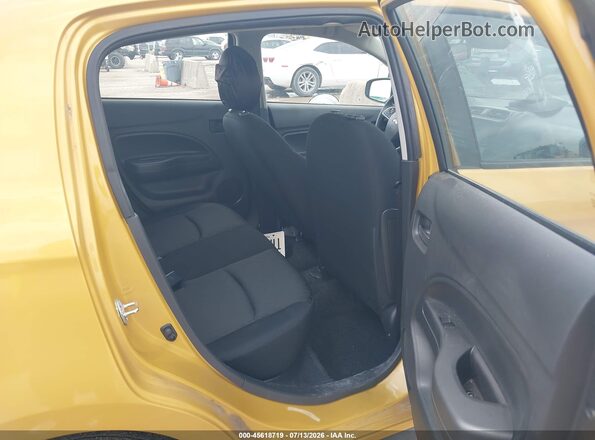 ML32AUHJ7NH007906 2022 MITSUBISHI MIRAGE Yellow Вид наклейки з VIN-кодом