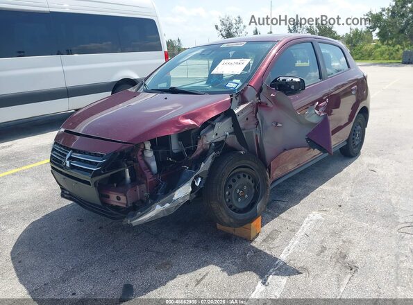 ML32AUHJ7RH010505 2024 MITSUBISHI MIRAGE Red Առջևի ձախ երեք քառորդ տեսարան