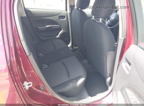 ML32AUHJ7RH010505 2024 MITSUBISHI MIRAGE Red VIN կոդի պիտակի տեսք