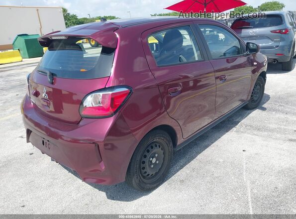 ML32AUHJ7RH010505 2024 MITSUBISHI MIRAGE Red Հետևի աջ