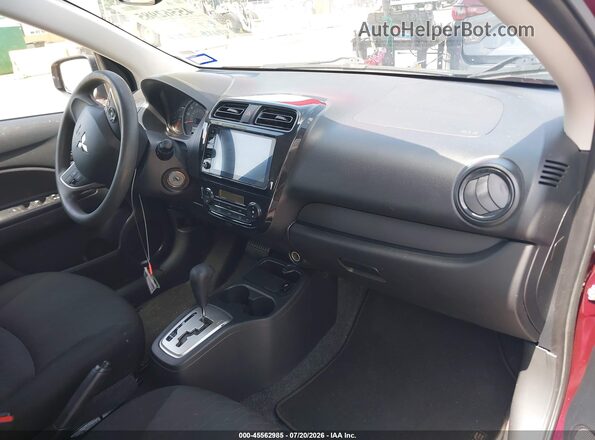 ML32AUHJ7RH010505 2024 MITSUBISHI MIRAGE Red Սալոնի դիմացի տեսք
