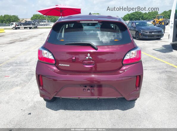 ML32AUHJ7RH010505 2024 MITSUBISHI MIRAGE Red 
