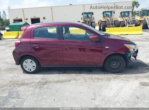 ML32AUHJ7RH010505 2024 MITSUBISHI MIRAGE Red Սալոնի 360 աստիճան տեսք