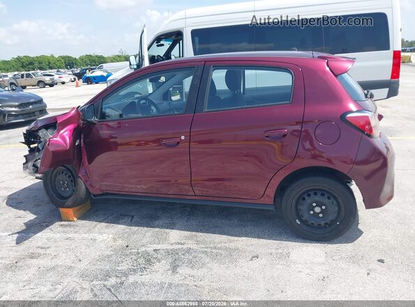 ML32AUHJ7RH010505 2024 MITSUBISHI MIRAGE Red 