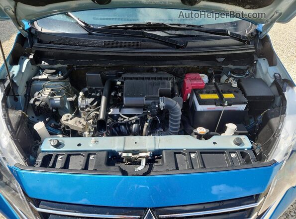 ML32AUHJ7RH025005 2024 MITSUBISHI MIRAGE Blue Vista interior trasera