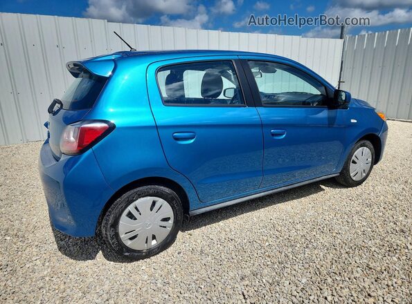 ML32AUHJ7RH025005 2024 MITSUBISHI MIRAGE Blue Trasero derecho
