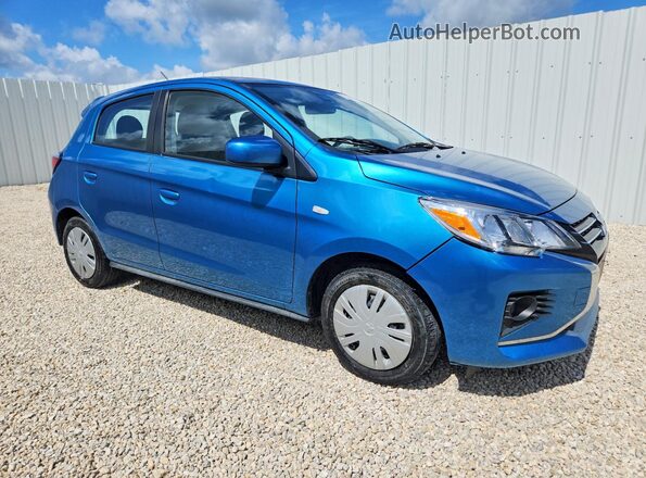 ML32AUHJ7RH025005 2024 MITSUBISHI MIRAGE Blue Delantero derecho