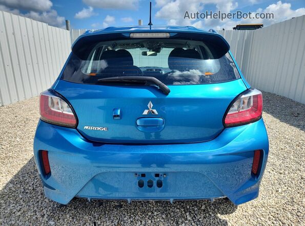 ML32AUHJ7RH025005 2024 MITSUBISHI MIRAGE Blue Vista trasera
