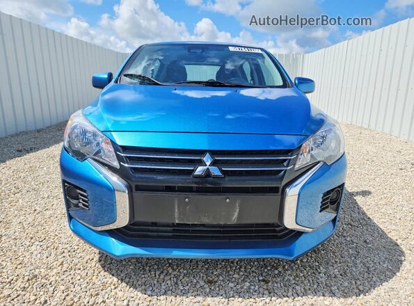 ML32AUHJ7RH025005 2024 MITSUBISHI MIRAGE Blue Vista frontal