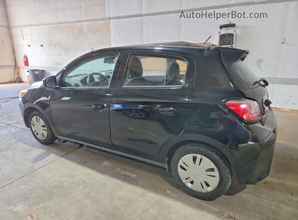 ML32AUHJ8MH001188 2021 MITSUBISHI MIRAGE Black Trasero izquierdo