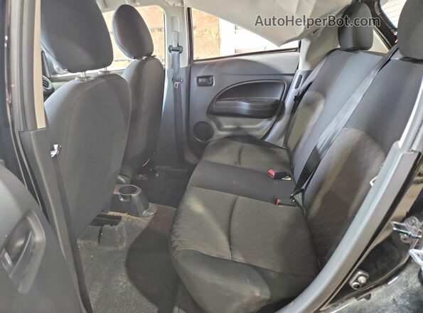 ML32AUHJ8MH001188 2021 MITSUBISHI MIRAGE Black Vista de los asientos traseros