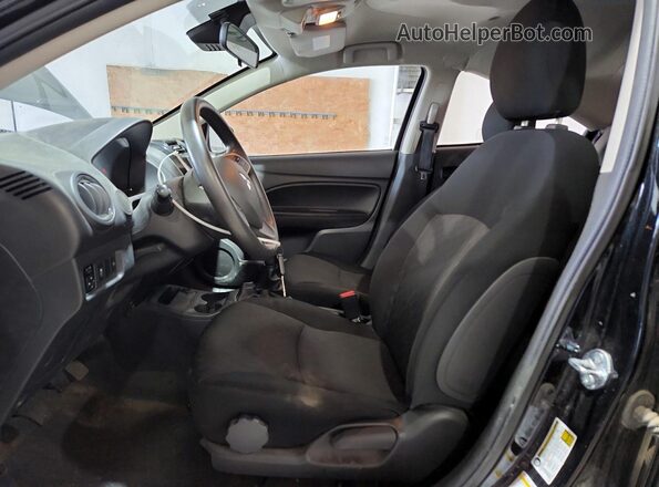 ML32AUHJ8MH001188 2021 MITSUBISHI MIRAGE Black Vista interior delantera
