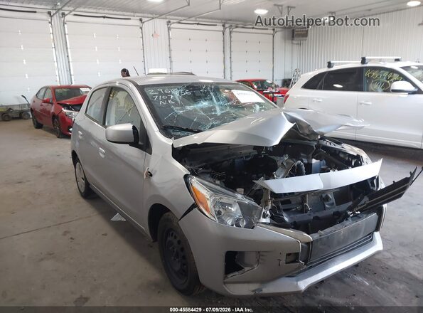 ML32AUHJ8MH005676 2021 MITSUBISHI MIRAGE Silver Դիմացի տեսք