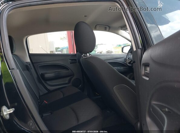 ML32AUHJ8MH011087 2021 MITSUBISHI MIRAGE Black Vista de la etiqueta del VIN