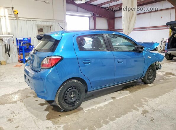 ML32AUHJ8NH005095 2022 MITSUBISHI MIRAGE Blue Tył prawy