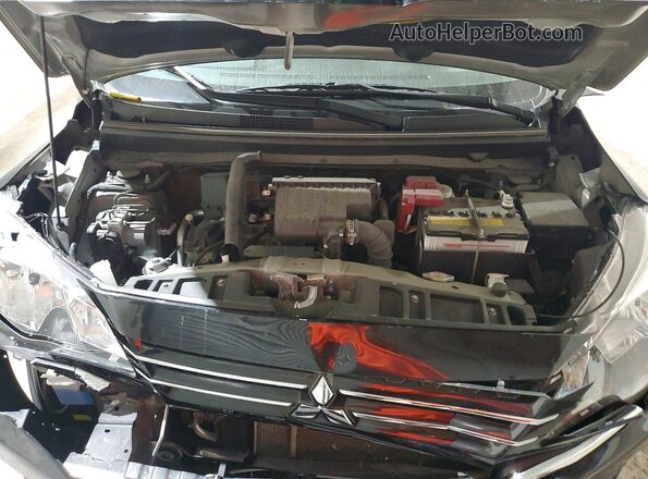 ML32AUHJ8RH013784 2024 MITSUBISHI MIRAGE Black Вид задньої частини салону