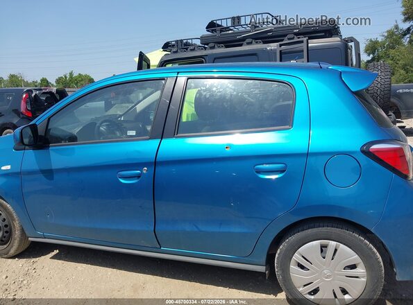ML32AUHJ8RH020945 2024 MITSUBISHI MIRAGE Blue Սալոնի 360 աստիճան տեսք