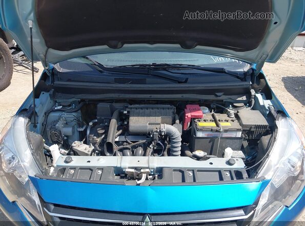 ML32AUHJ8RH020945 2024 MITSUBISHI MIRAGE Blue Հետևի տեսք