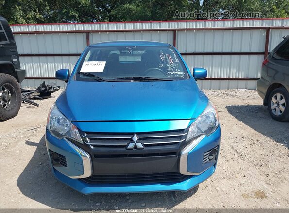ML32AUHJ8RH020945 2024 MITSUBISHI MIRAGE Blue Սարքավորումների վահանակի տեսք