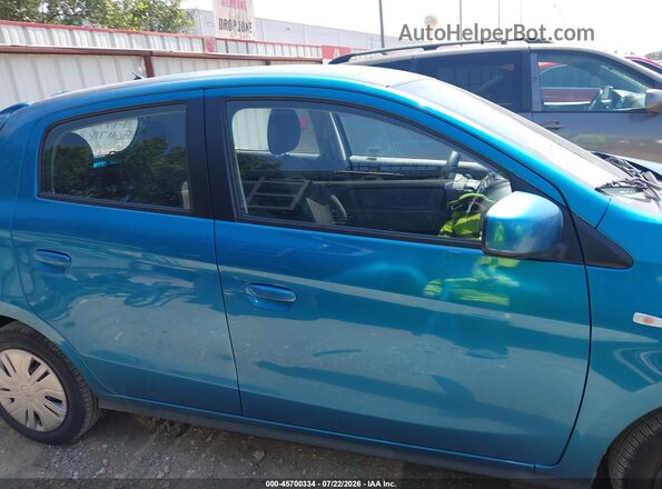 ML32AUHJ8RH020945 2024 MITSUBISHI MIRAGE Blue Սալոնի հետևի տեսք