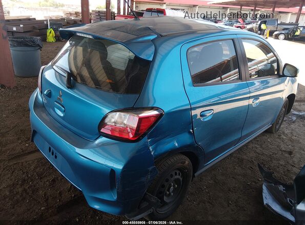ML32AUHJ8RH026681 2024 MITSUBISHI MIRAGE Blue უკანა მარჯვენა