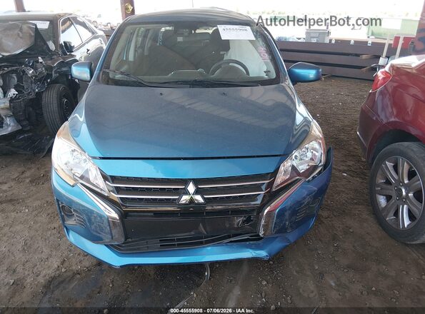ML32AUHJ8RH026681 2024 MITSUBISHI MIRAGE Blue ხელსაწყოთა პანელის ხედი