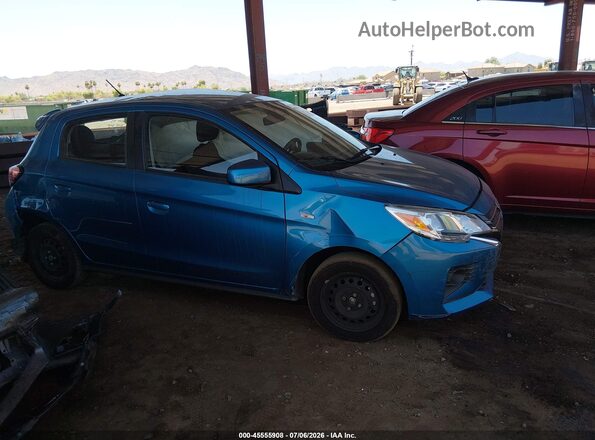 ML32AUHJ8RH026681 2024 MITSUBISHI MIRAGE Blue უკანა სალონის ხედი
