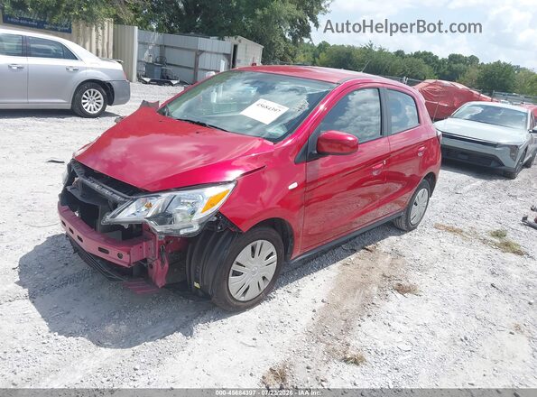 ML32AUHJ8RH028155 2024 MITSUBISHI MIRAGE Red Vista tres cuartos delantera izquierda