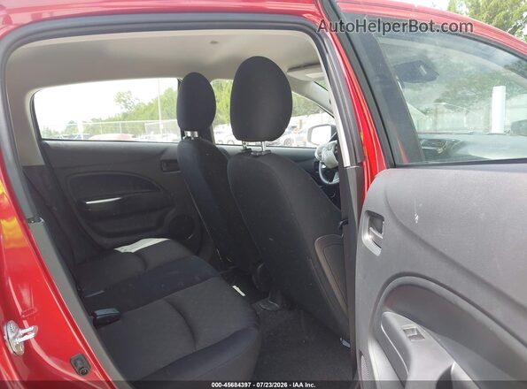 ML32AUHJ8RH028155 2024 MITSUBISHI MIRAGE Red Vista de la etiqueta del VIN