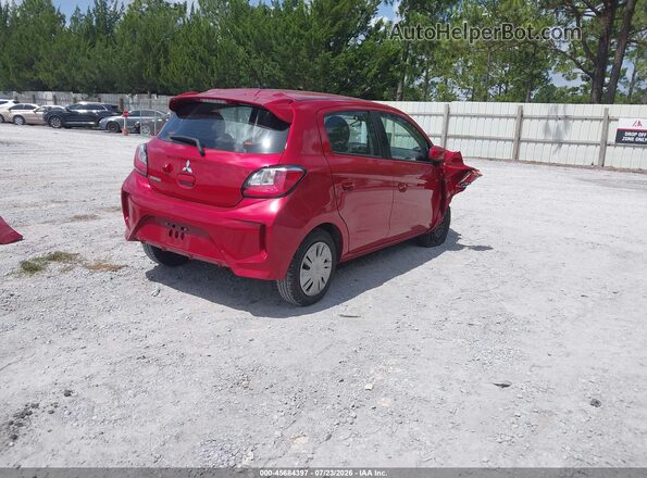 ML32AUHJ8RH028155 2024 MITSUBISHI MIRAGE Red Trasero derecho