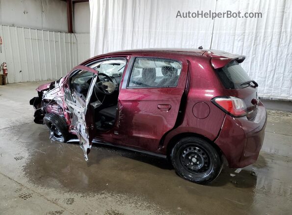 ML32AUHJ8RH028365 2024 MITSUBISHI MIRAGE Burgundy 