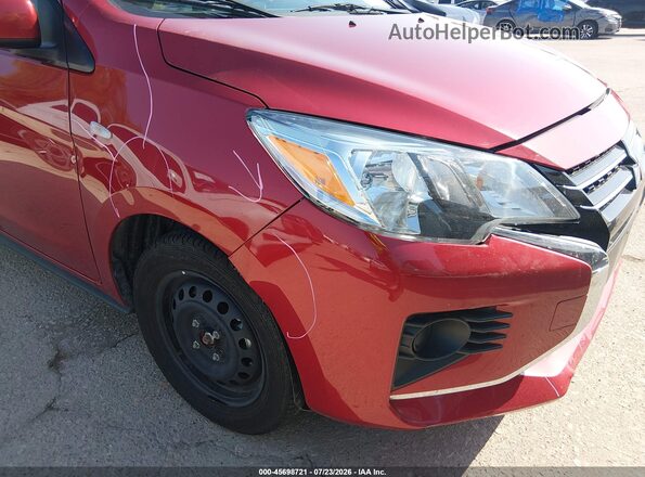 ML32AUHJ8RH030729 2024 MITSUBISHI MIRAGE Red Front view
