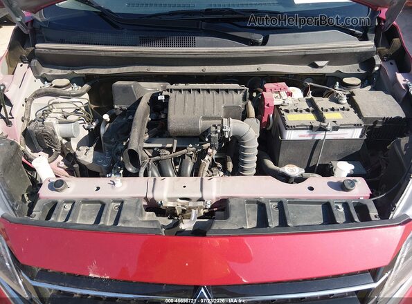 ML32AUHJ8RH030729 2024 MITSUBISHI MIRAGE Red Rear view