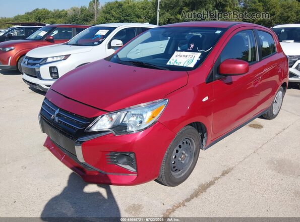 ML32AUHJ8RH030729 2024 MITSUBISHI MIRAGE Red Front left