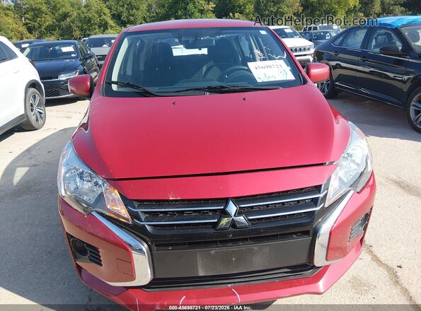 ML32AUHJ8RH030729 2024 MITSUBISHI MIRAGE Red Instrument cluster view