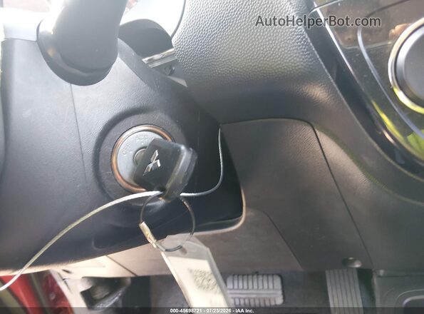 ML32AUHJ8RH030729 2024 MITSUBISHI MIRAGE Red Dashboard view