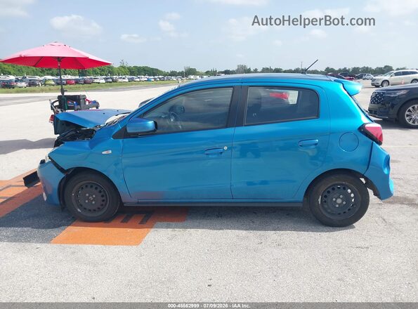 ML32AUHJ9RH008318 2024 MITSUBISHI MIRAGE Синий Вид задней части салона